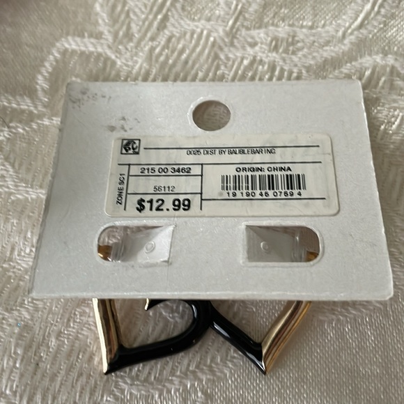 New On Cards Sugarfix Baublebar Pierced Earrings Hearts & Beaded - Picture 3 of 5